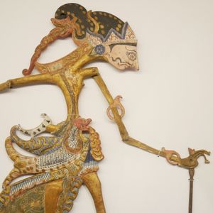 와양 클리틱(Wayang klithik) 인형, 마자파힛 왕국의 영웅 다마르울란(Damar Wulan) 라덴(Raden)