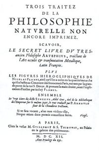 1612년에 처음 출판된 상형 문자 책 표지