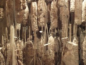 숙성 중인 살라미