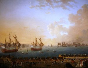 1779년 영국과 프랑스 함대 간의 마르티니크 해전