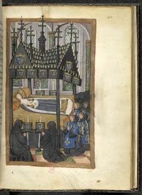 안 드 브르타뉴의 장례식