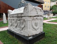 아마시아 고고학 박물관의 비잔틴 시대 무덤