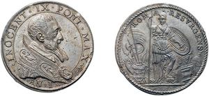 인노켄티우스 9세의 메달(1591)