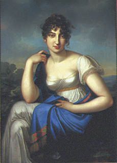 칼 크레츠마르가 그린 마이어베어의 어머니 아말리에 베어의 초상화(1803년경)