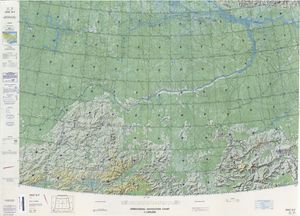 시베리아 레나 강 상류.