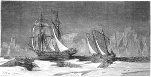 예르막(Iermak)호와 엠브리오(Embryo)호는 크루센슈테른(Krusenstern)의 지휘 아래 1862년 예니세이 만 탐험 항해에서 불운하게 난파되었다.