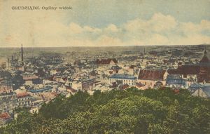 1914년에서 1918년 사이의 도시 전경