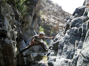 니샤푸르의 암벽 등반가