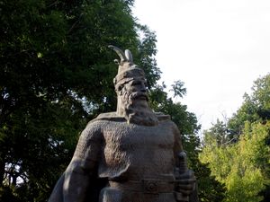 데바르의 스칸데르베크 동상