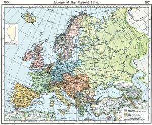 벨 에포크 시대의 유럽 (1911년)