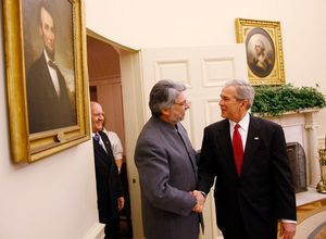 2008년 루고와 미국의 조지 W. 부시 대통령