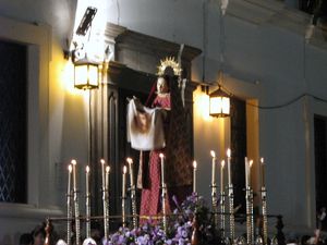 성주간 행렬의 '파소' 중 하나인 베로니카