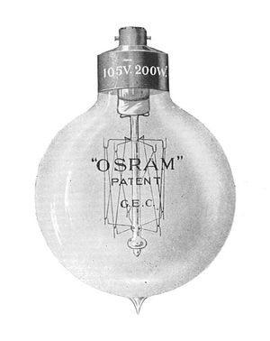 1910년산 오스람 전구, 고광도(고광력) 타입
