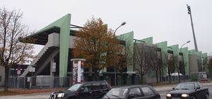 과거 더비가 열렸던 그륀발더 슈타디온