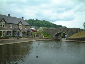 브레컨의 몬머스셔와 브레컨 운하 유역, 타프 트레일의 북쪽 시작점