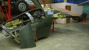 모스크바 항공 연구소 박물관에 전시된 F-111 탈출 캡슐