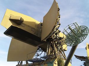 헝가리 케셀에서 촬영된 5N62 사격통제레이다