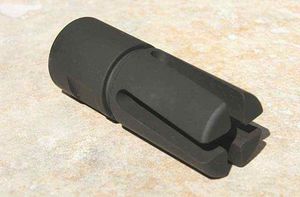 정면에서 본 보텍스 소염기