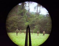 SUSAT 광학 조준기 시야현재 ACOG로 교체되고 있다