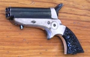 샤프스 4배럴 .22 림파이어 데린저 (페퍼박스라고도 불림)