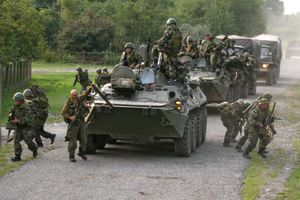 2008년 러시아-조지아 전쟁 당시 조지아에 주둔한 VDV 스페츠나츠