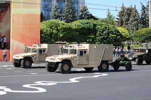 험비 트럭. K-311과 사이즈가 거의 비슷하다.