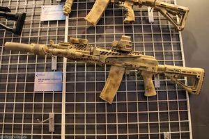 2014년 방위산업전시회(Oboronexpo 2014)에서 전시된 AK102