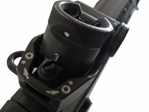 회전식 디옵터 드럼 뒷받침 조준기