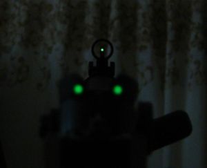 삼중수소 조명 야간 조준기