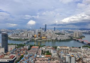 2022년 마안산에서 바라본 류저우 시