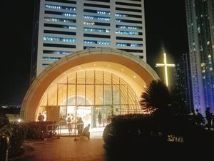 SM 아우라에 있는 산 페드로 칼룽소드 예배당