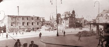 1945년 폐허가 된 마리보르