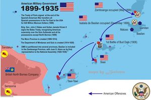 1899년 미국 점령이 술루 군도에 미친 영향