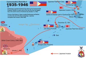 제2차 세계 대전 종전까지의 상황