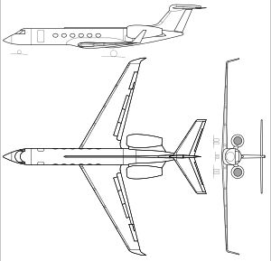 걸프스트림 G500 도면