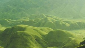 마니푸르 세나파티의 새벽 풍경