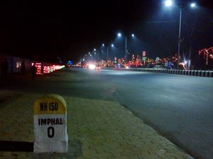 임팔의 국도 150번