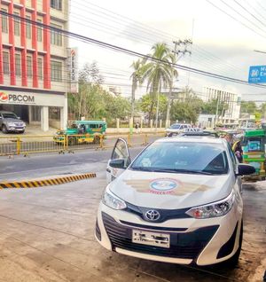 다구판의 택시 서비스. 팡가시난주와 1지역 최초