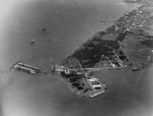 1928년 올롱가포 해군 기지 항공 사진