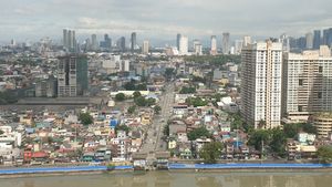 만달루용 남부 지역의 다양한 건물들