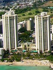 하얏트 리젠시 호놀룰루 (1986년 일본의 아사부 건물이 인수)