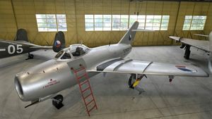 크벨리 항공 박물관의 MiG-15비스SB