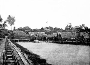 1899년 라하드다투의 담배 농장