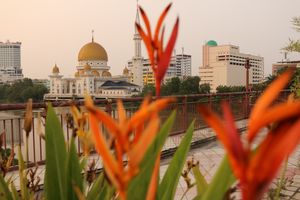 코타 다리(Kota Bridge)에서 바라본 클랑 전경