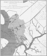 1954년 포트 스웨트넘 지도. 현재는 사우스포인트로 알려져 있다.