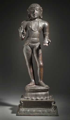 힌두교 성인 마니카바사카르. 판디아 국왕 바라구나 2세 재위기 시인, 성인, 장관으로 활동