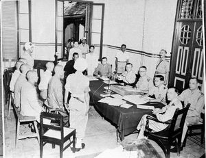 재판 중인 일본군 병사들