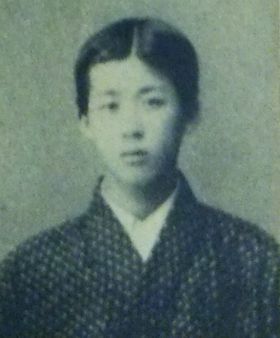 관서학원 시절(17세)의 야마다 고사쿠
