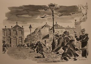 덴마크 증원군이 싸움에 합류하다