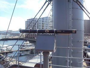 미카사의 측거기 (구 Barr & Stroud사제, 현 Thales사)